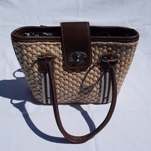 Chaps straw bag